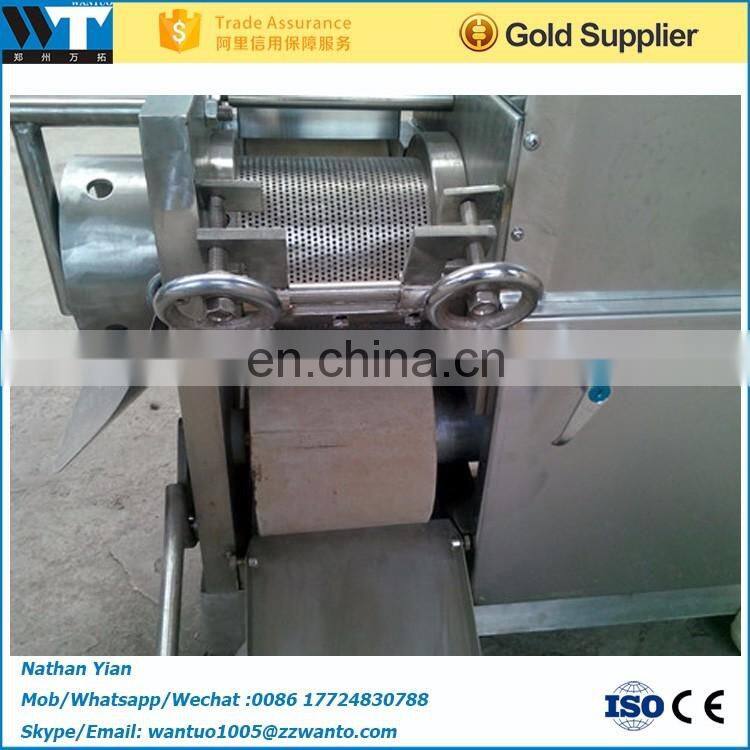 Fish meat and bone separator machine meat and bone separator machine