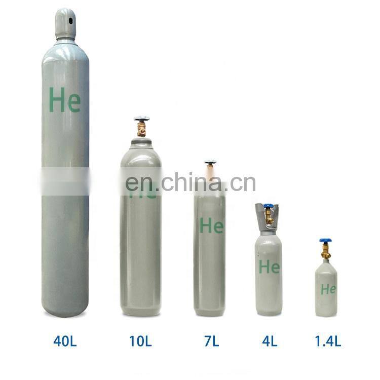 Factory sale industrial helium He Gas tank cylinder