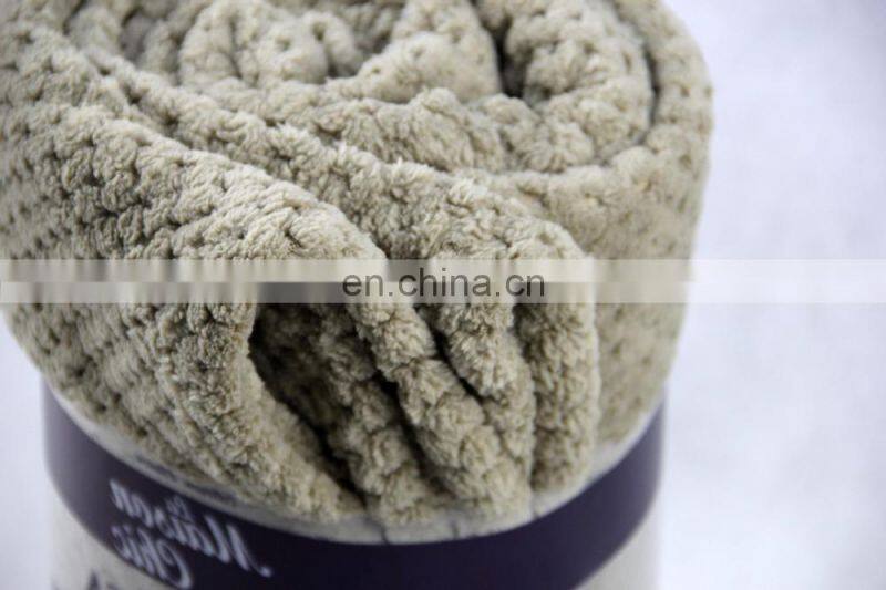 Pineapple and ananas pattern multifunction washable soft no pilling home use 100% polyester coral fleece blanket