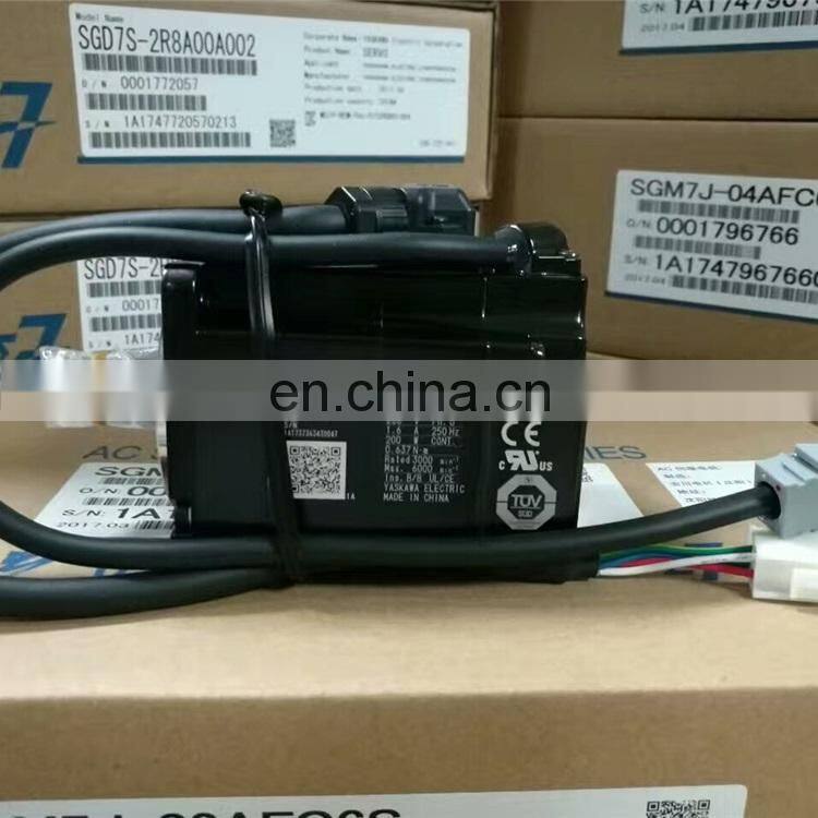 SGM7J-04AFC6S AC 200V 400W YASKAWA servo motor