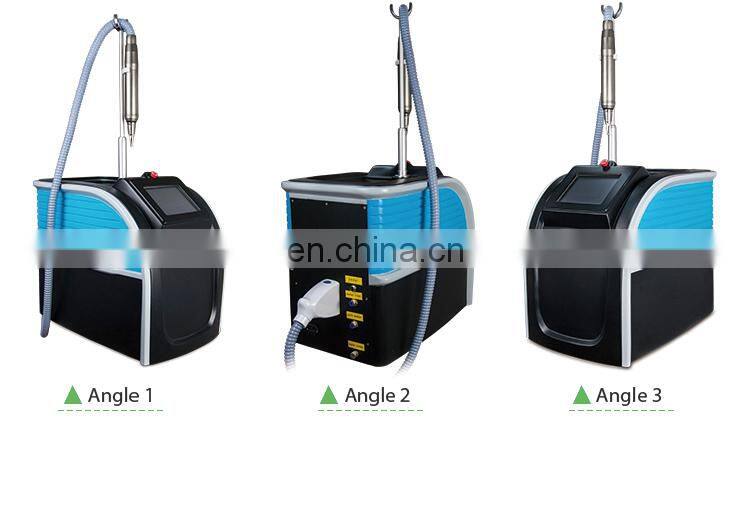 Hot sale mini portable pico laser pigment removal korea q switched machine for tattoo removal machine
