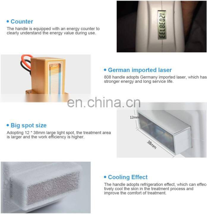 Trio Laser Hair Removal 755nm 808nm 1064nm Hair Removal Laser