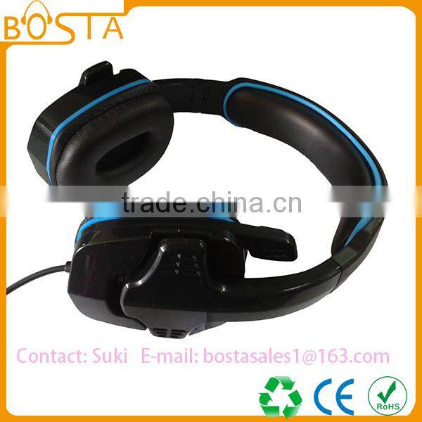 Wholesale stereo factory price funny coolest professional microphone computer headphones
