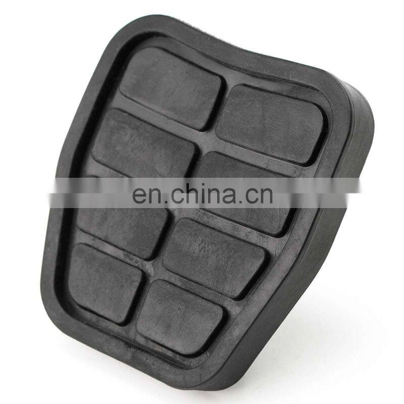 Pair Car Rubber Brake Clutch Pedal Cover  Pads Covers 321721173 For VW Golf Jetta MK2 T4 C44 1983-1992