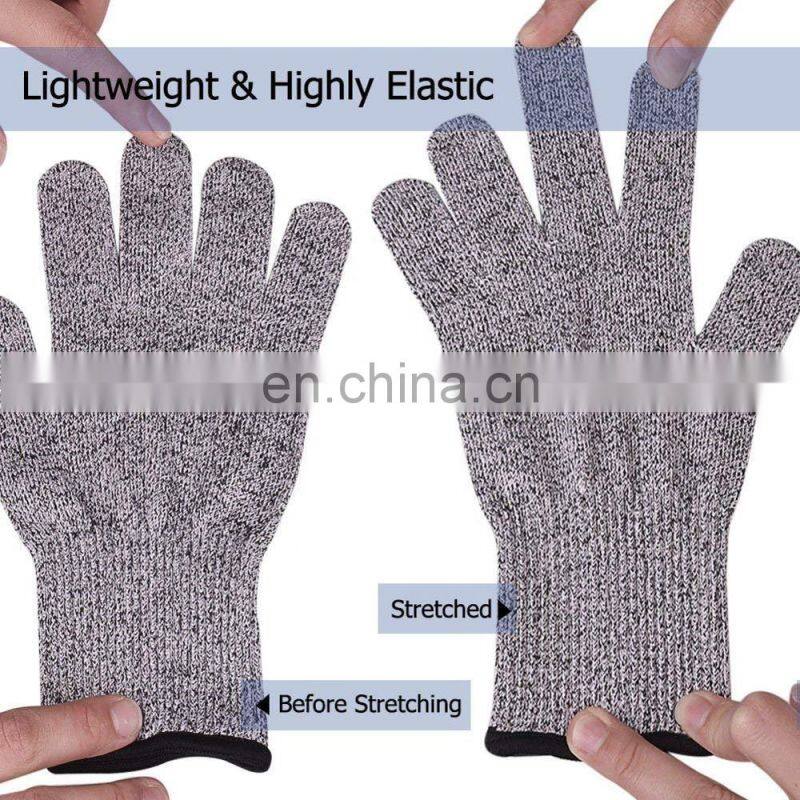 Great Abrasion Resistance Level 5 Cut Resistant Gloves