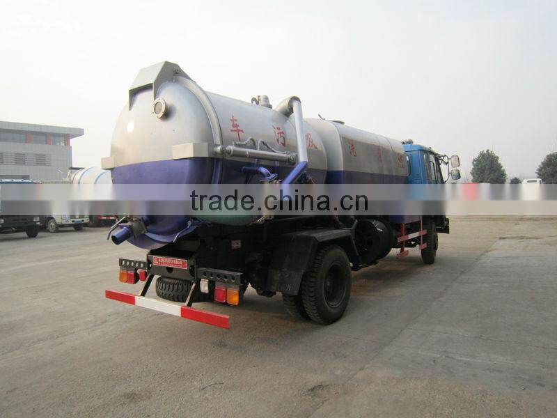 10000 liters high pressure vacuum suction truck
