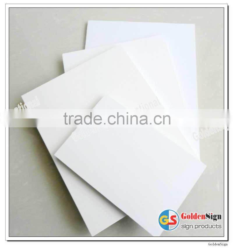 Goldensign partition board pvc foam sheet