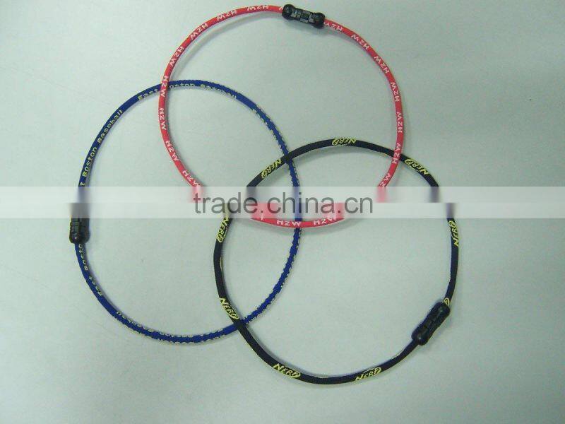 woven titanium necklace