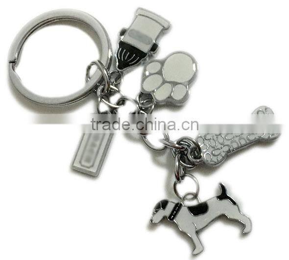 2016 Make in china promotion custom metal keychain