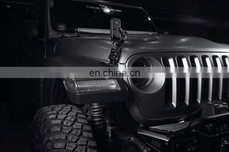 Manufacturer arrived car mirror wide-angle lens for Jeep wrangler JK 2007+ mirror 4x4 accessories
