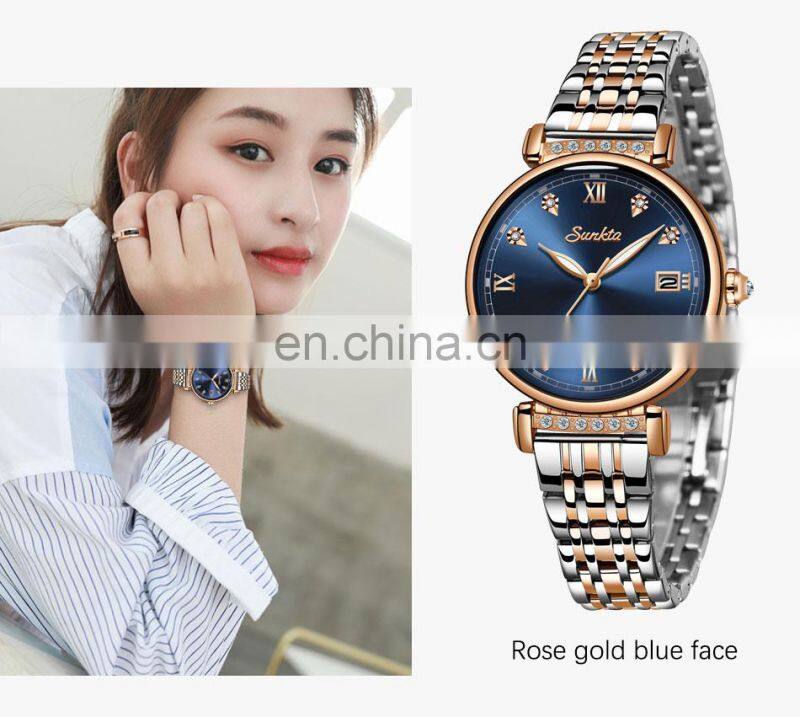LIGE 6672 Fashion Women Watch Luminous Business Watches Ladies Luxury Waterproof Quartz WristWatch