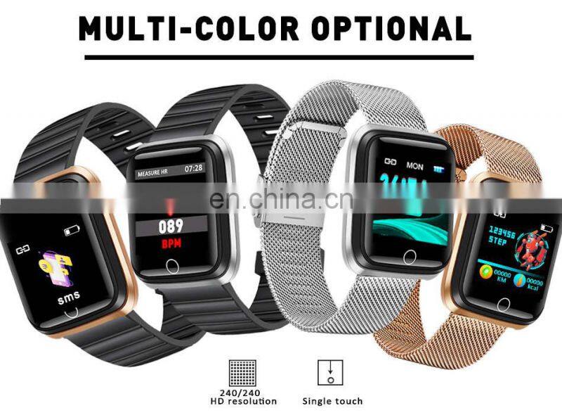 LIGE BW0063 Women Smart Watch Sport Bracelet IP67 Waterproof Heart Rate Monitor Watch Led