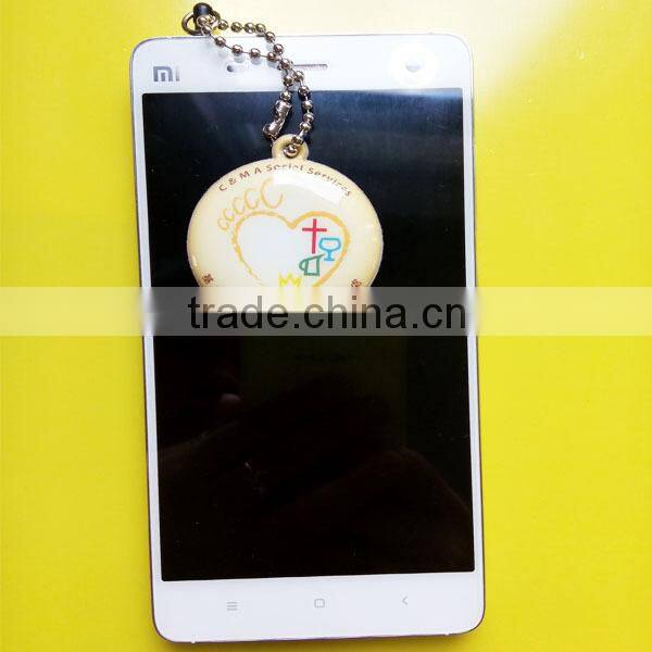 jewelry wholesale fashion phone plug bow phone dust plug/soft pvc keychain