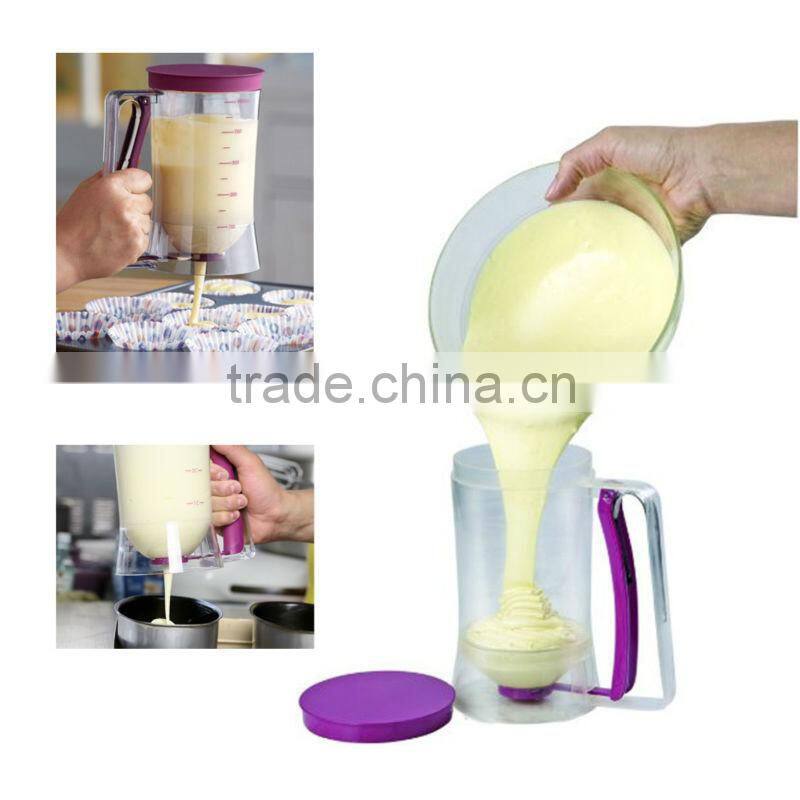 KH Free Design Useful Cake Batter Dispenser With Measuring Label