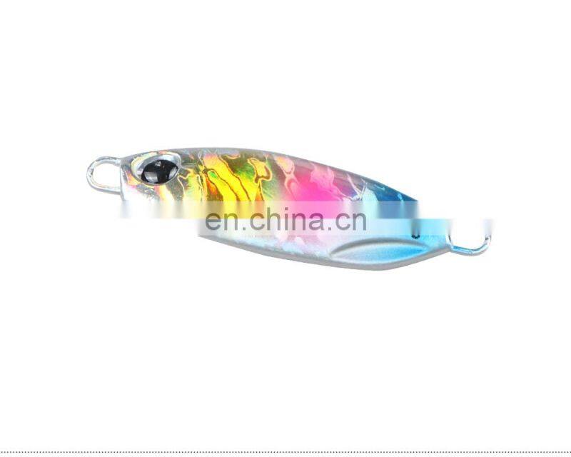 JOHNCOO 10G/20G/30G/40G/60G Lead Metal Jigging Lure Slow Pitch Saltwater/Freshwater Fishing Lure Hard Bait