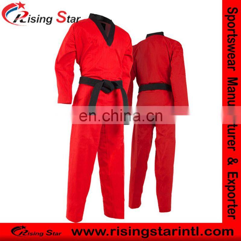 high quality Custom color Taekwondo gis Taekwondo Uniforms