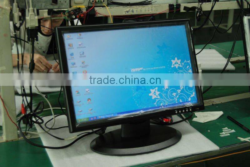 Hot Sales Bulk 19Inch TFT Monitor With HDMI/AV Input LCD Monitor 12 Volt