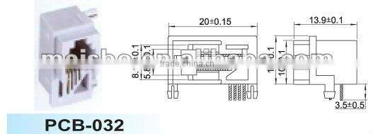 Multipurpose telephone wall jack