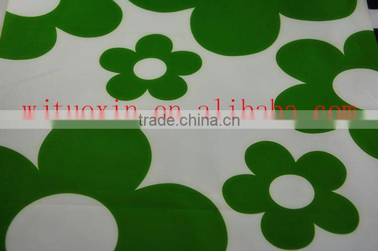 waterproof breathable moisture wicking floral printed honeycomb 228T taslon fabric for garment or bag