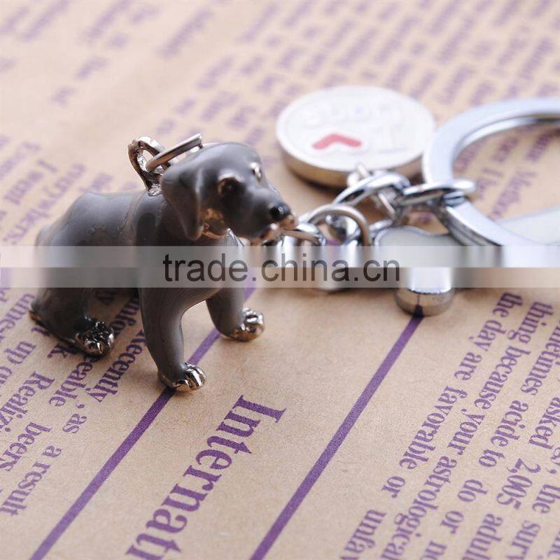 Metal Keychain manufacturers genuine hunting dog keychain