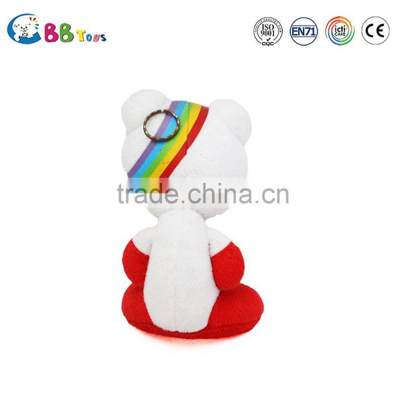 2015 China factory made for holiday gift rainbow plush soft dolls toys