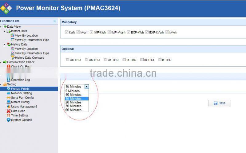 PILOT PMAC3624 Power Monitor Web Server for 128pcs meter