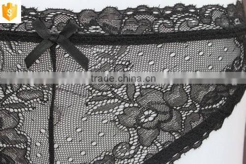 black sexy lace thong g-string,transparent panties