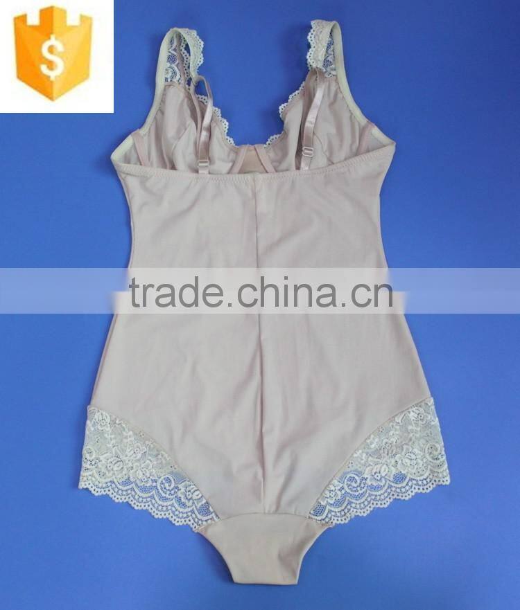 high quanlity body shapewear ,Hot Sell Sexy Lady's Fashion Seamless Lace Body Shapewear