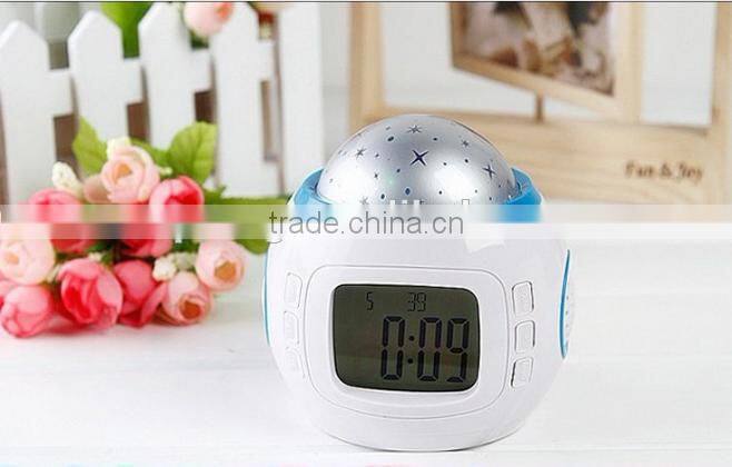 alarm clock sky led kid alarm clock projector star projector weather digital light