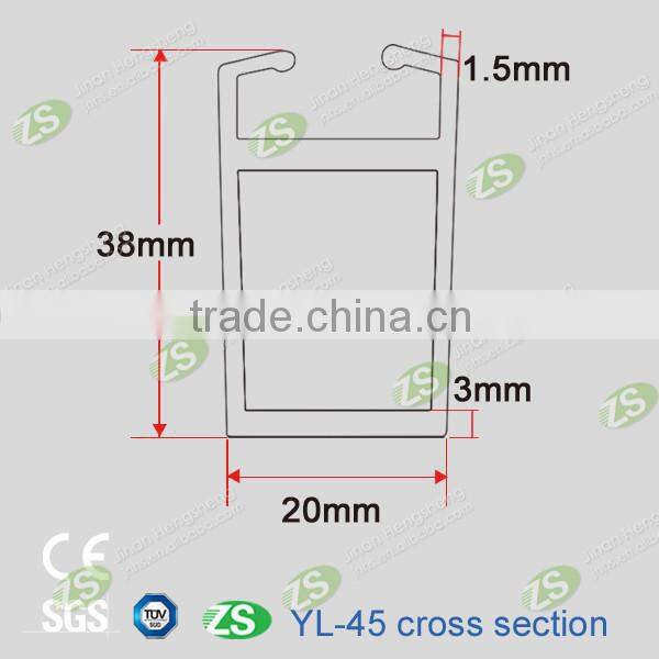 Aluminum Hospital Bed Curtain Rail