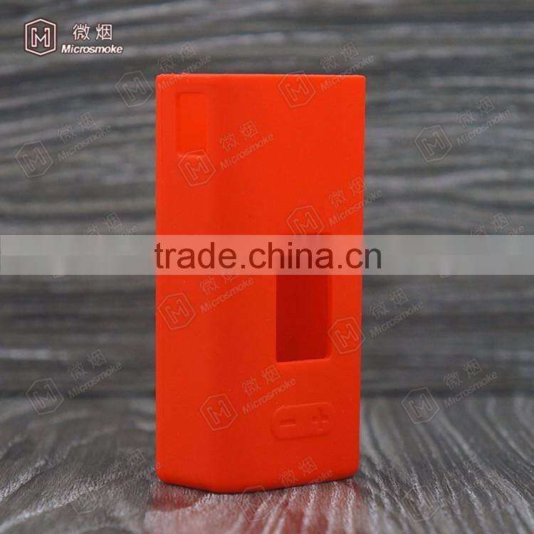Cuboid Mini tc box mod silicone case Colorful microsmoke brand 100% silicone case/skin wholesale free shipping