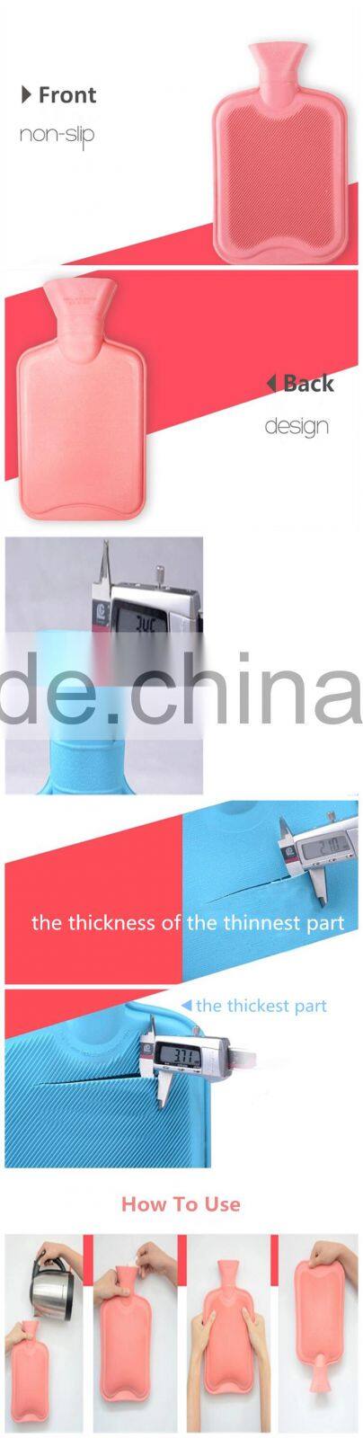 2200ML High Quality Cheap Natural Rubber Hot Water Bottle