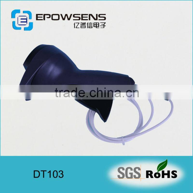 handheld EAS AM (acousto-magnetic) tag detacher