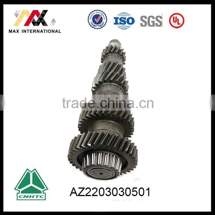 Custom Sinotruck Transmission Countershaft, Transmission Gear Shaft