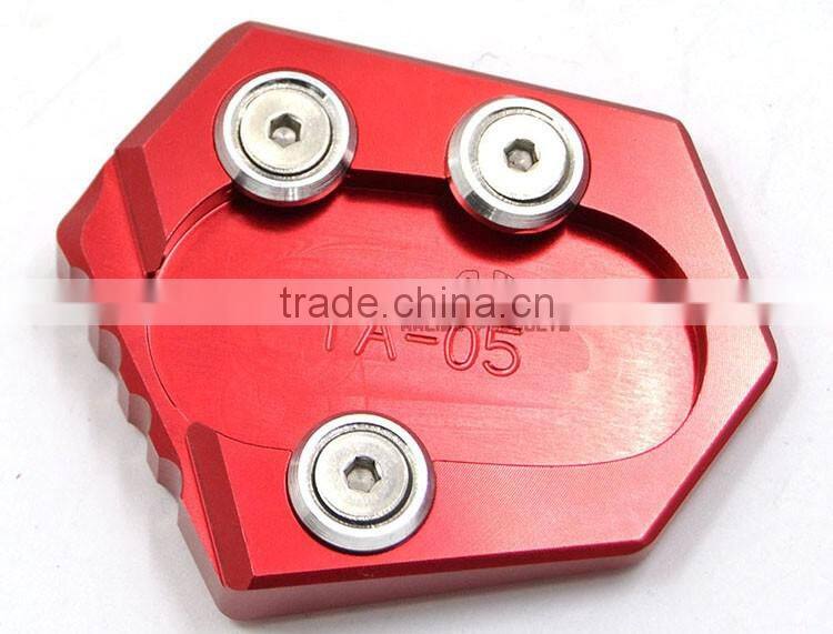 BJ-SSE-YA004 6061 Anodized CNC Aluminum Side Stand Enlarger for Yamaha MT09 FZ07