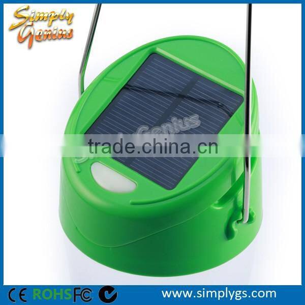 (hot)0.5W illumination waterproof hiking fishing reading solar bottle lantern