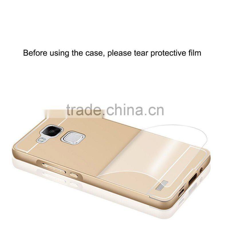 Keno Stylish Ultra Thin Lightweight Shockproof CNC Aluminum Metal Bumper Frame with Hard PC Back Case Cover for Meizu M2 Note