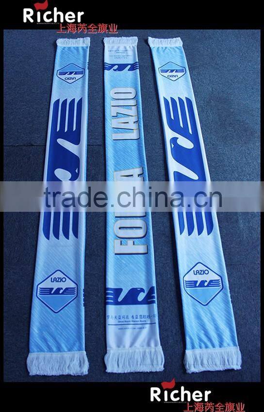 Football Promotion Custom Knitted Fan Scarf
