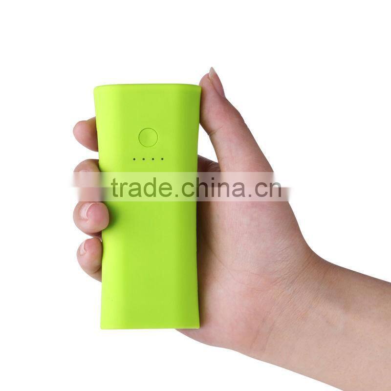 X200 led light Portable External Battery Charger 5200 mAh Power Bank new products in the market 2015 private model power bank