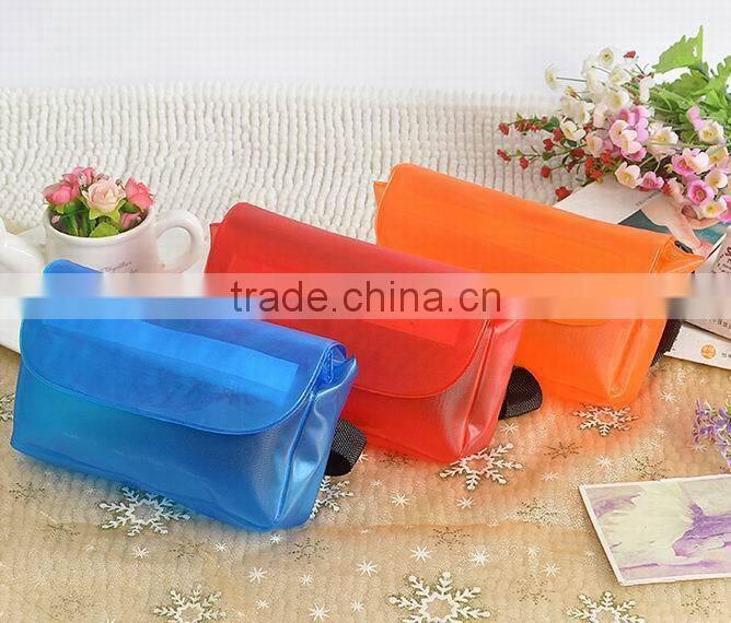 Outdoor swimming drifting diving PVC waterproof pouch with waist strap