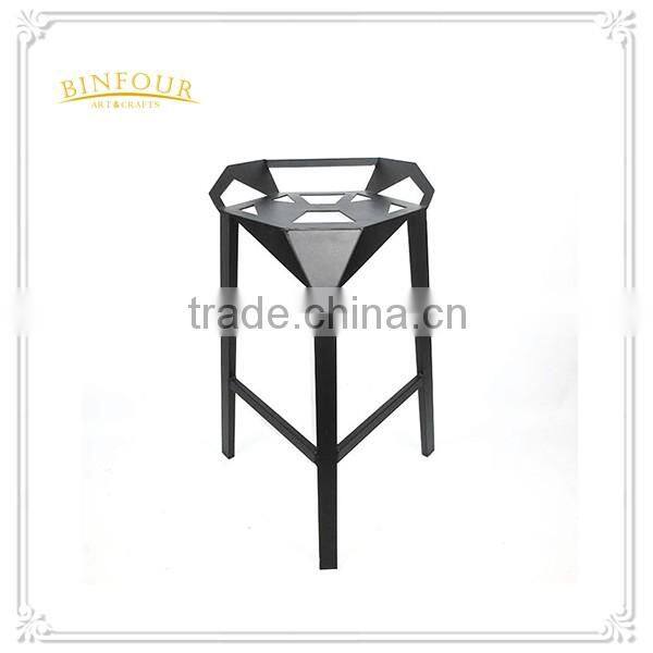 modern appearance metal dining chair high bar chair