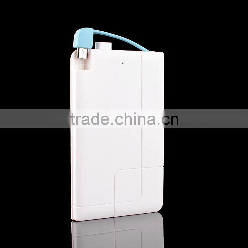 Best gift card oem power bank slim style with CE