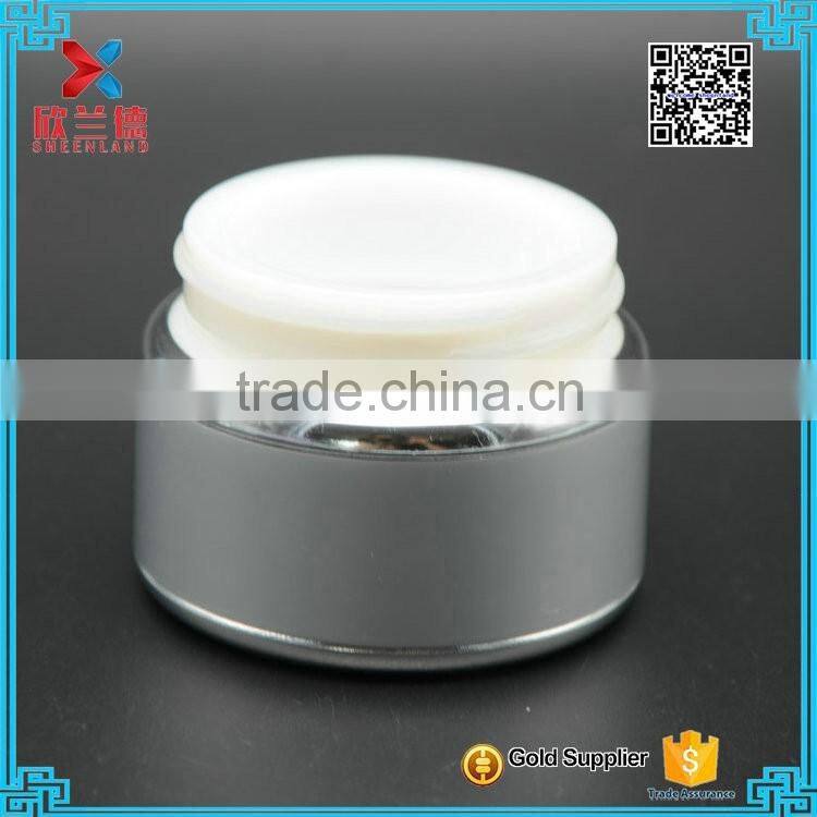 Special design cosmetic packing cream jar/25ml face cream jar