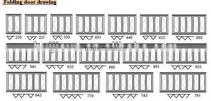 folding patio doors prices ,aluminum accordion folding doors with wooden color