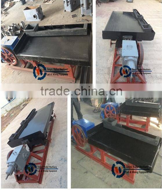gold concentration equipment mini shaking table, small shake table in mining