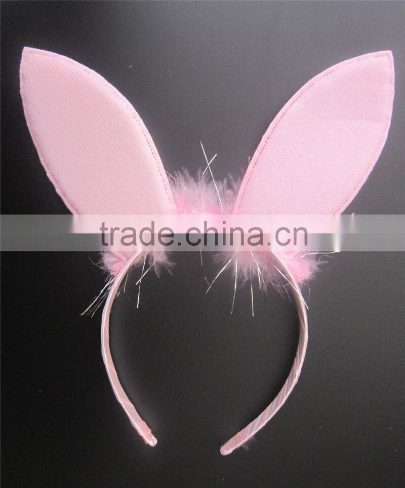 Sequin bunny ear headband Costume Headband Accessory