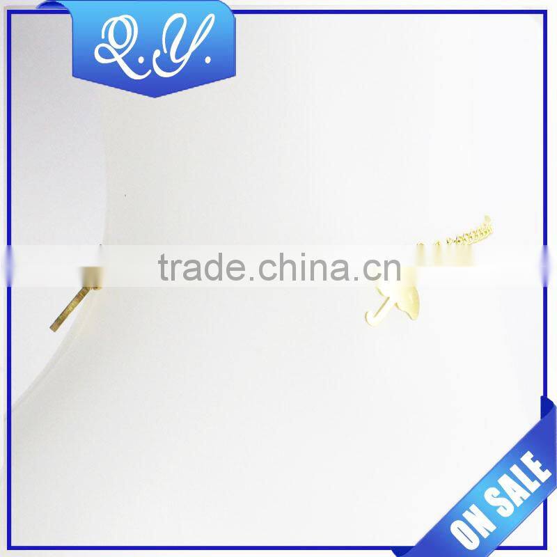 18K Gold Plated Stainless Steel Foot Jewelry Anklet Chain Gold Chain Design for Girls