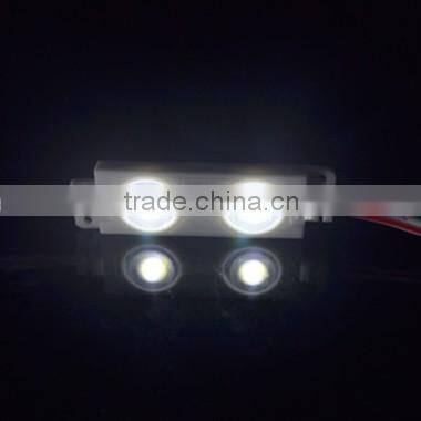 High brightness good quality 2 5050 LED outdoor lighting with lens