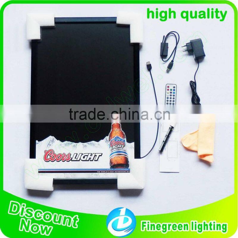 remote control led writing board