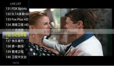 2014 Best Selling Products 3840*2160P HDMI IN Android TV Box H.265 Set Top Box Android